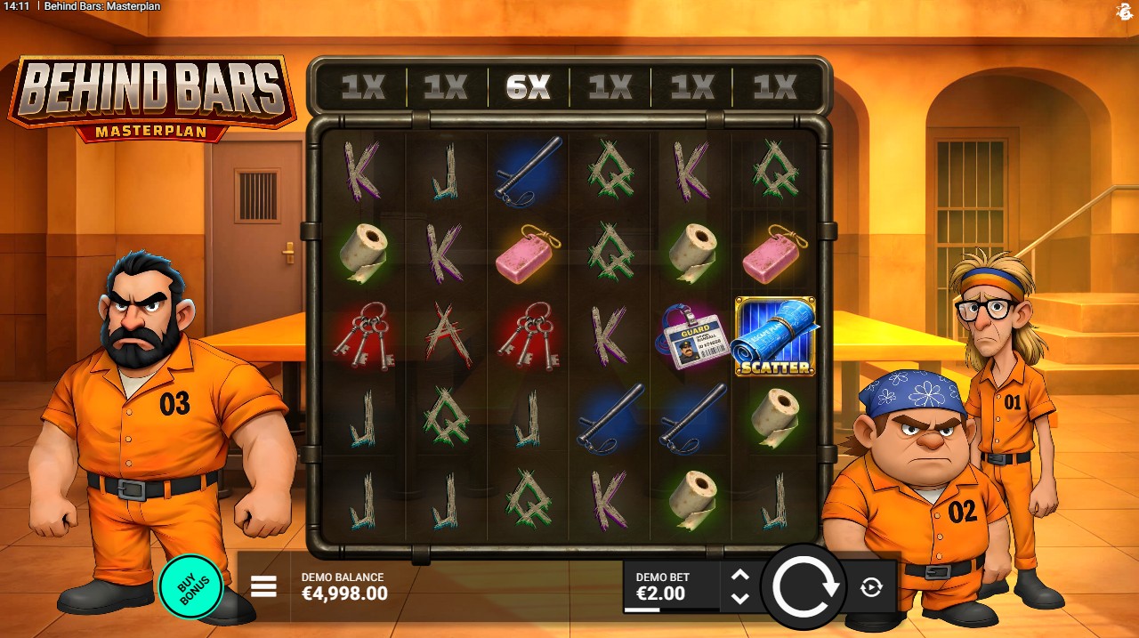 Behind Bars Masterplan by Bullshark Games – base game