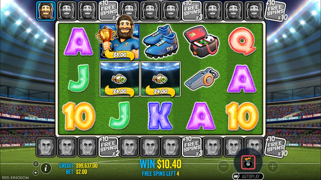 Big Bass Football Bonanza by Pragmatic Play &ndash; bonus round