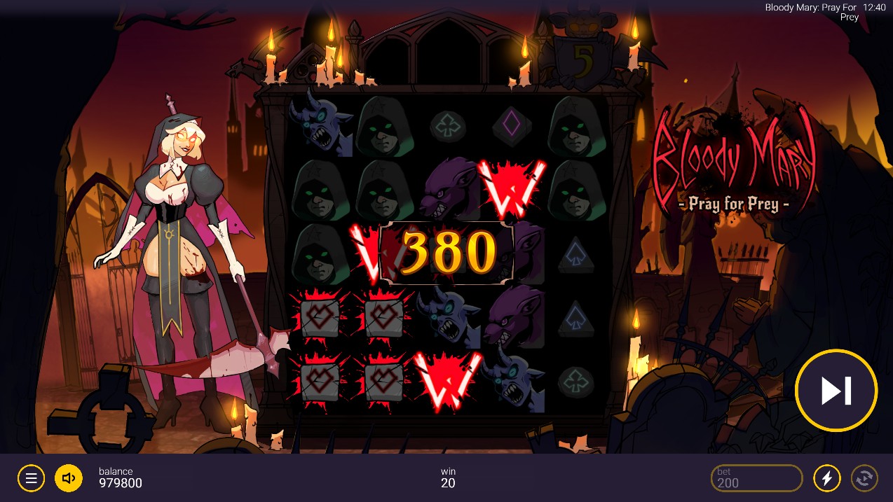 Bloody Mary Pray for Prey by Peter & Sons – Super Free Spins doubling global multiplier persistent cell multipliers 30000x
