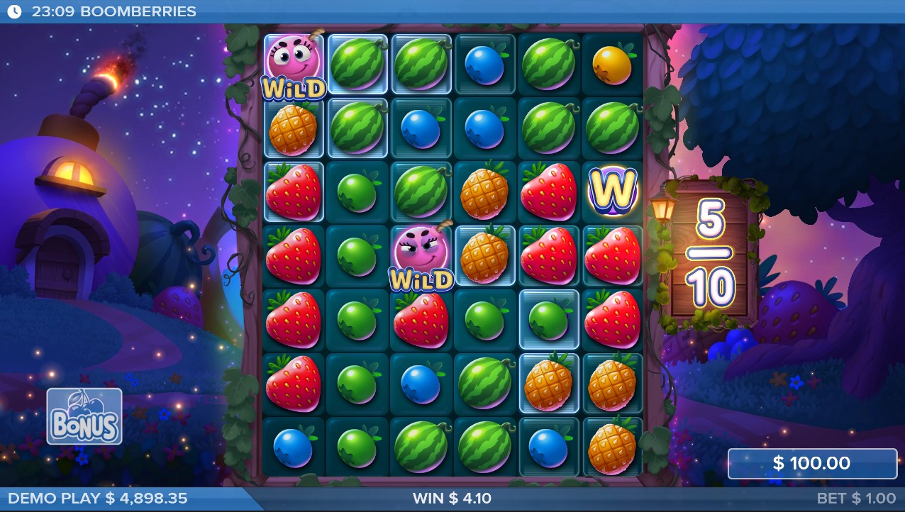 Boomberries by ELK Studios – bonus round