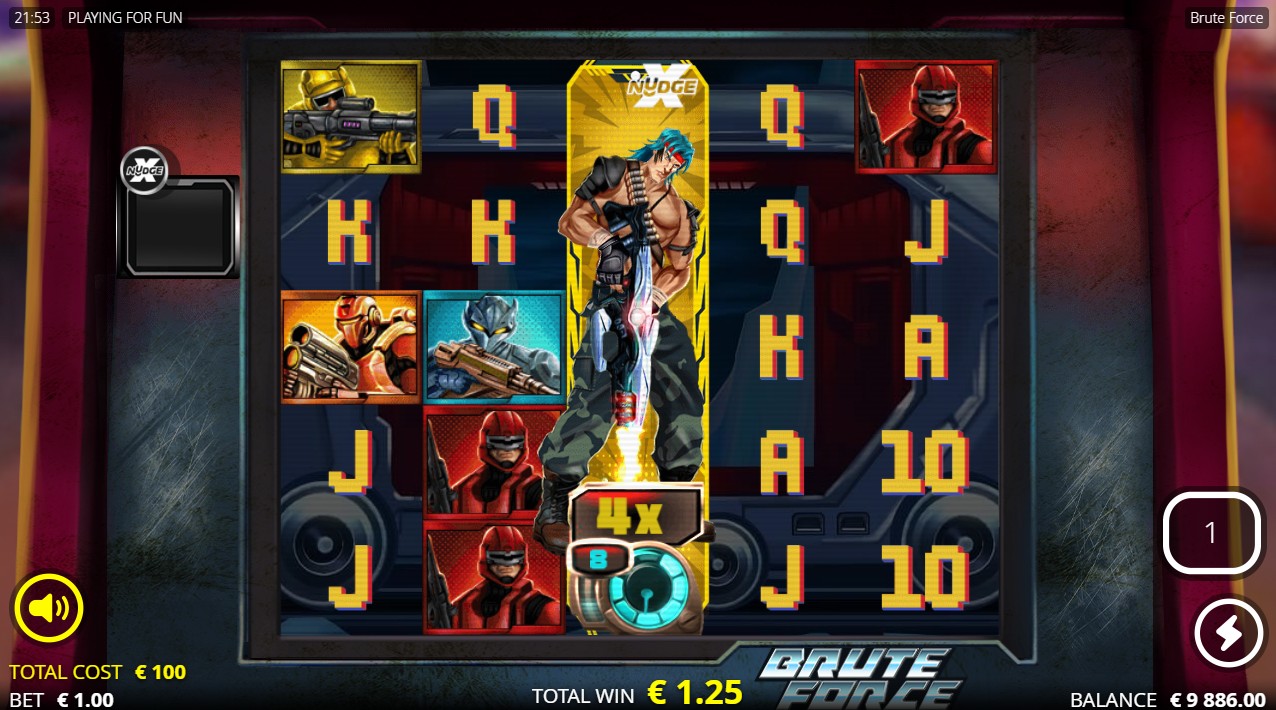 Brute Force by Nolimit City – 96.08% RTP High volatility 40,000x max win bonus round