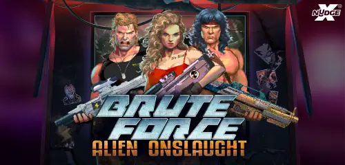 Brute Force Alien Onslaught slot by Nolimit City