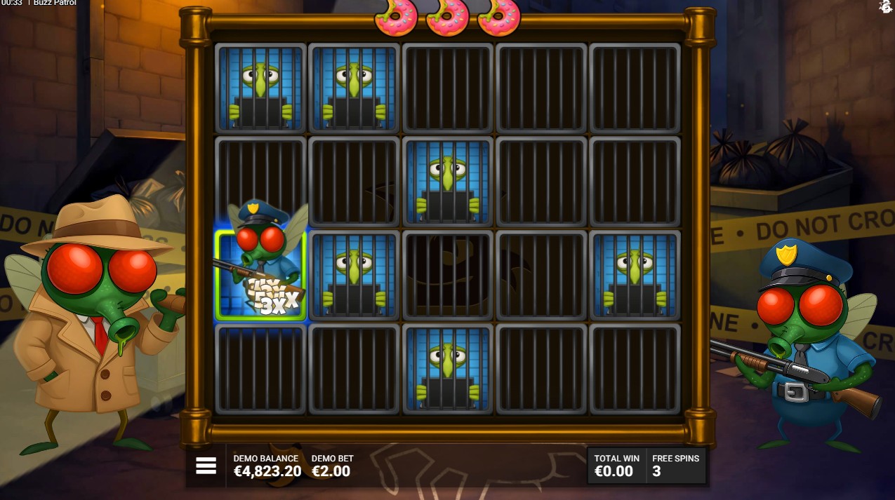 Buzz Patrol by Bullshark Games – bonus round