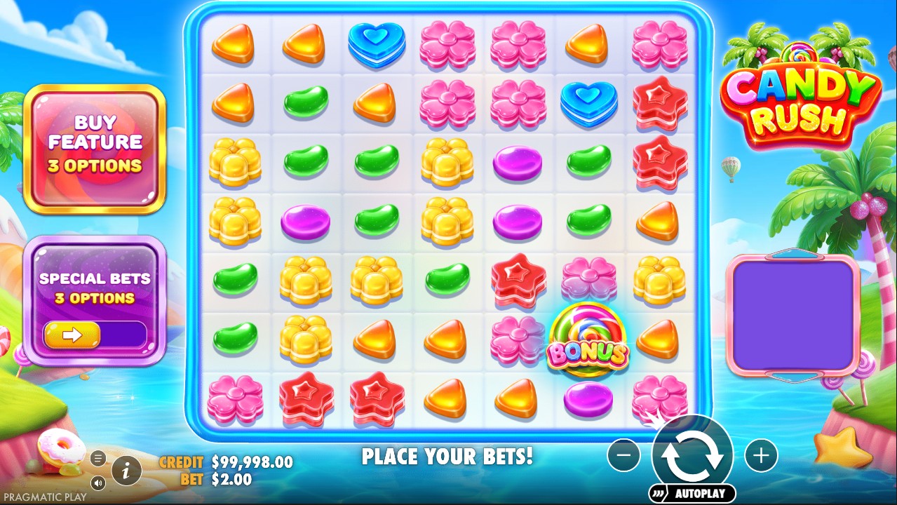 Candy Rush by Pragmatic Play – base game