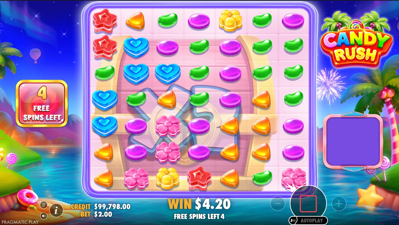 Candy Rush by Pragmatic Play – bonus round
