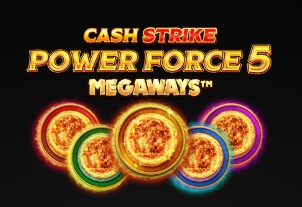 Cash Strike Power Force 5 Megaways by Blueprint Gaming &mdash; 94% RTP, High volatility, 10,000x max win