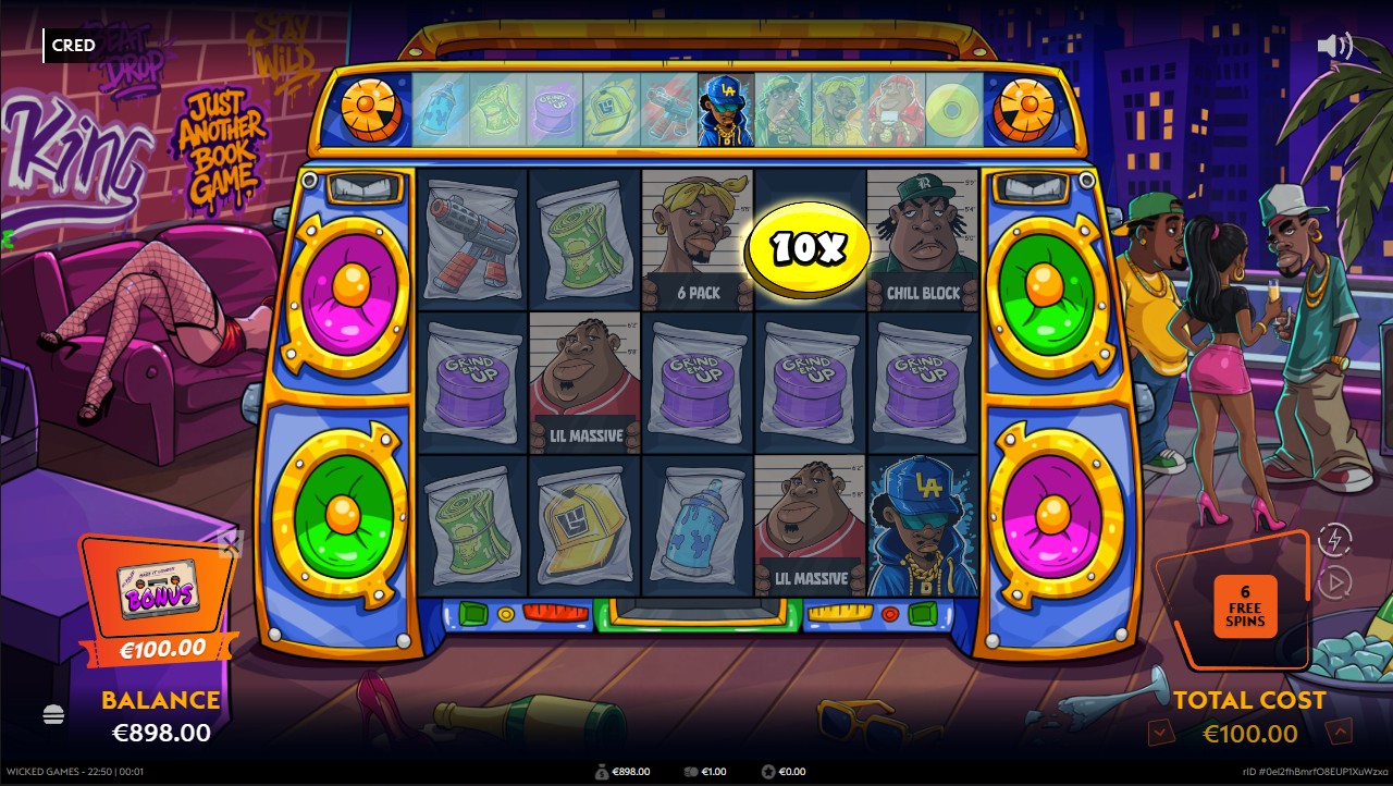 Cred by Wicked Games – 96.12% RTP High volatility 10,000x max win bonus round