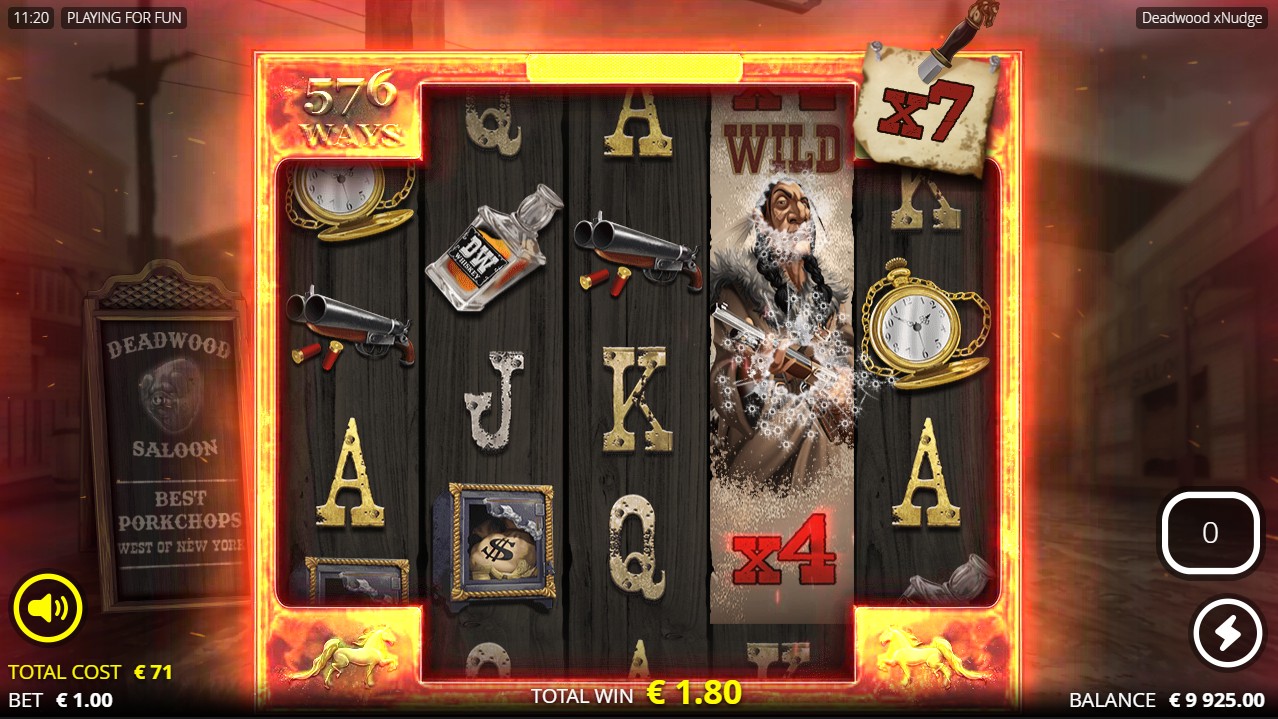 Deadwood free spins – xNudge wild duel bonus 13,950x max win, Nolimit City 96.03% RTP