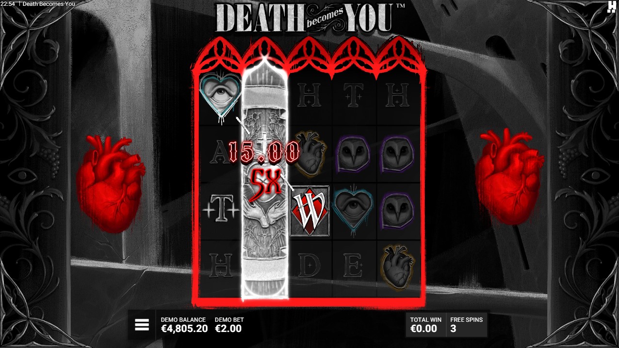 Death Becomes You by Hacksaw Gaming – bonus round