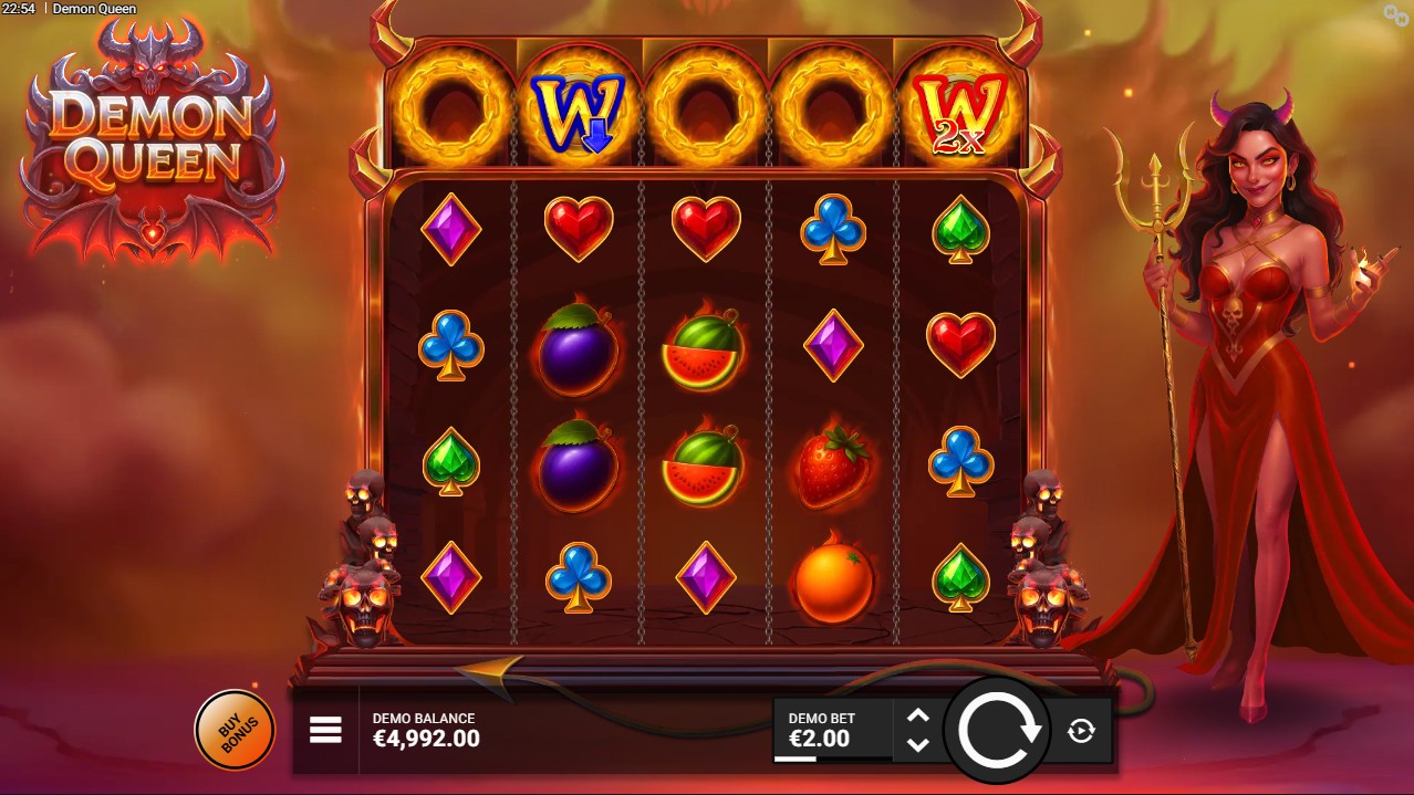 Demon Queen slot by Hacksaw Gaming – base game