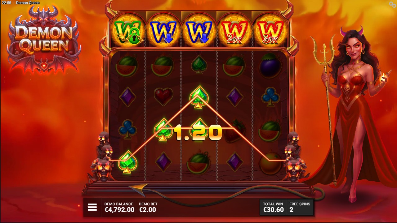 Demon Queen by Hacksaw Gaming – bonus round