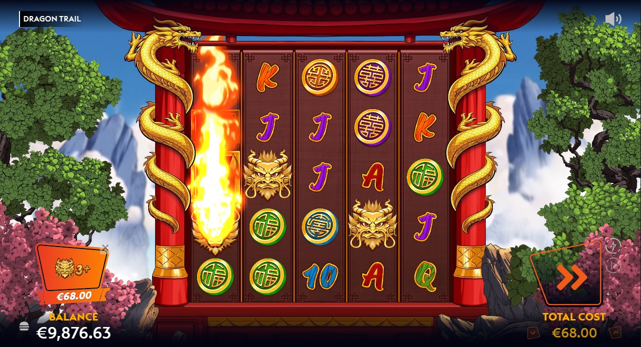 Dragon Trail slot, low-volatility gameplay with consistent wins