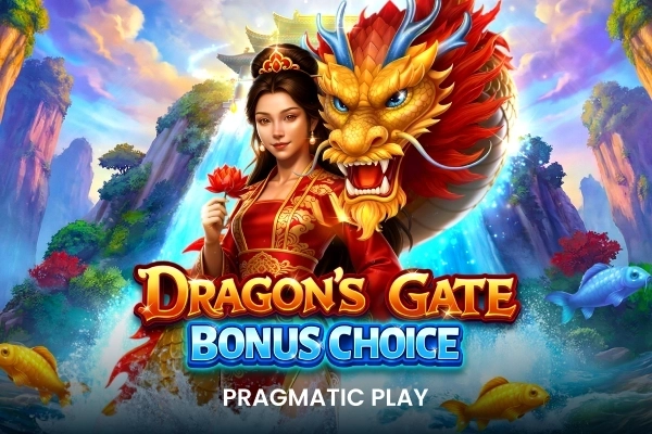 Dragon's Gate Bonus Choice by Pragmatic Play — 96.50% RTP, Medium volatility, 10,000x max win
