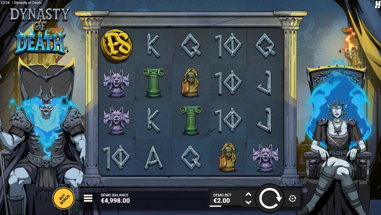 Dynasty of Death slot review base game