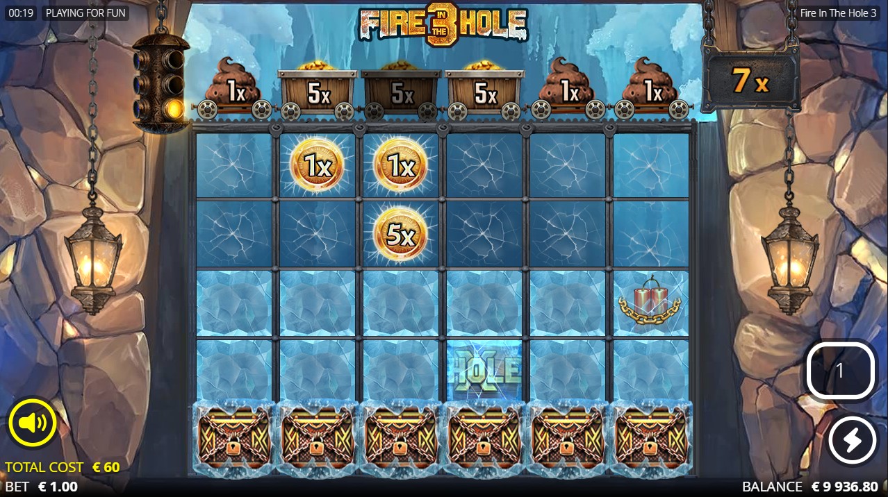 Fire in the Hole 3 free spins bonus – xWays xNudge multiplier stack 70,000x max win Nolimit City 96.05% RTP