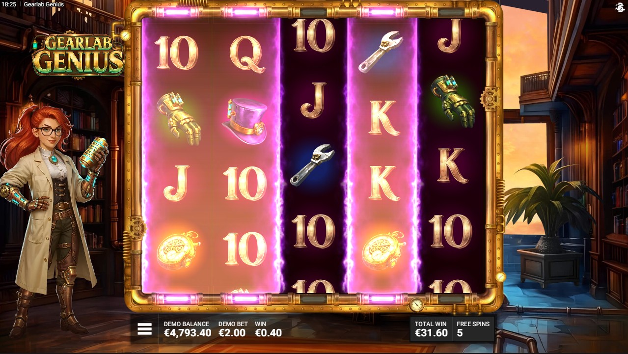 Gearlab Genius by Bullshark Games &ndash; bonus round