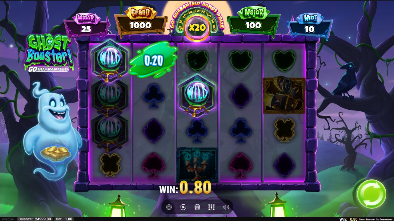 Ghost Booster by Play'n GO — base game