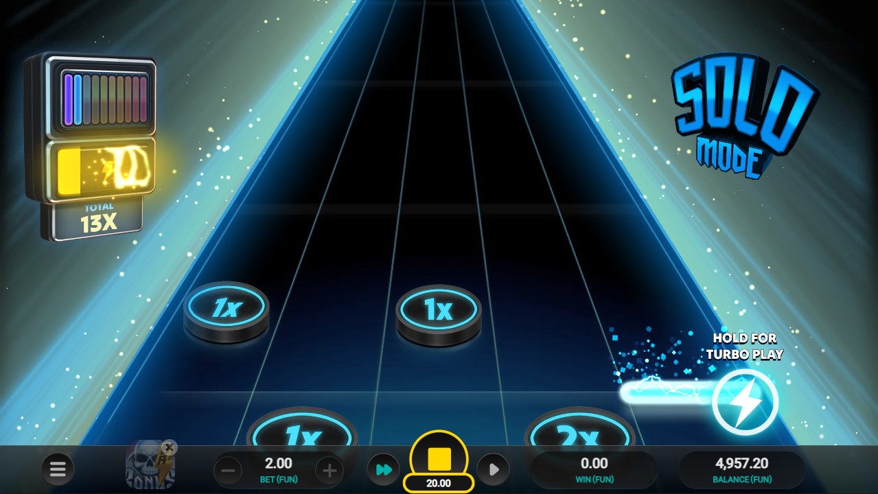 Guitar Quest by Relax Gaming – free spins bonus feature High volatility 10000x