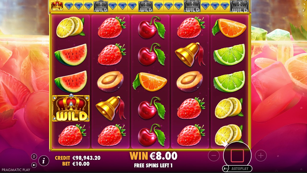 Juicy Fruits by Pragmatic Play – 96.52% RTP High volatility 5,000x max win bonus round