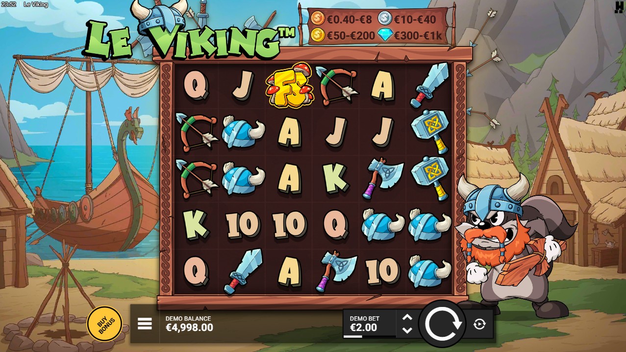 Le Viking slot review base game