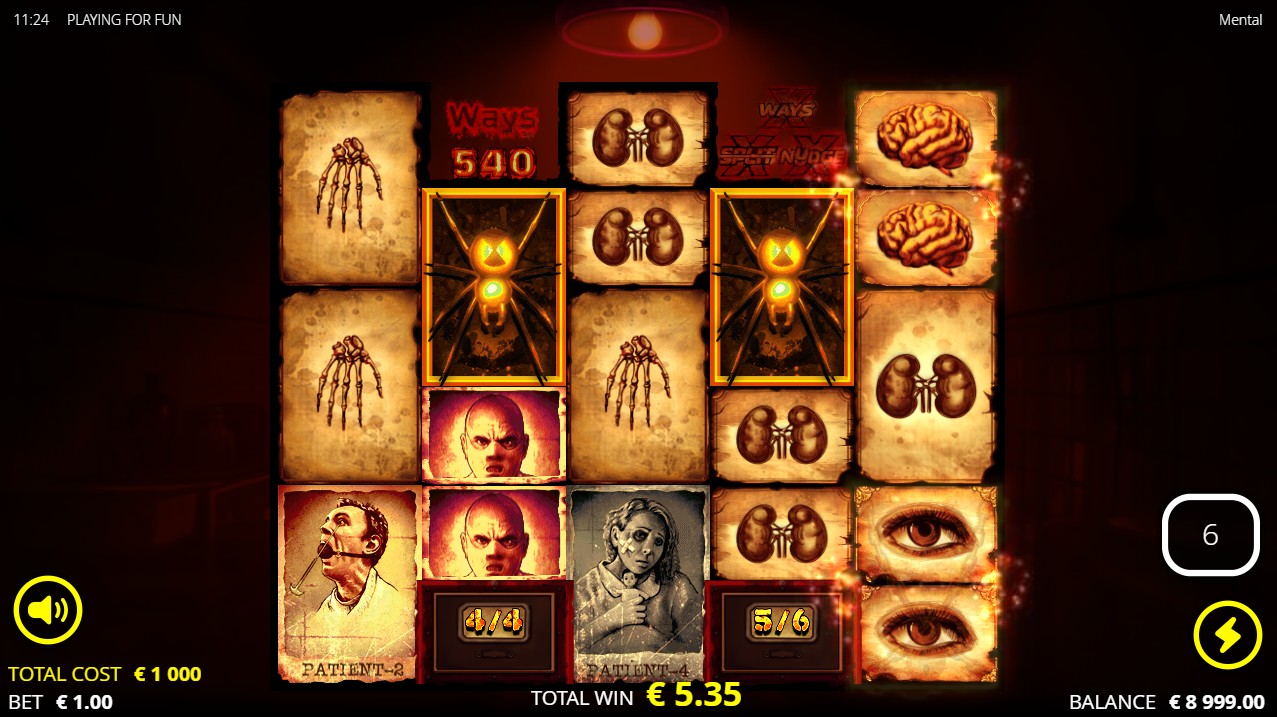 Mental by Nolimit City – 96.03% RTP Very High volatility 50,000x max win bonus round