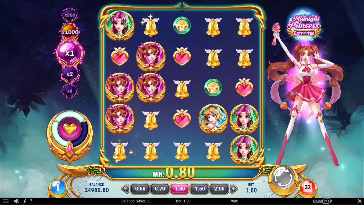 Midnight Princess Extreme by Play'n GO – bonus round