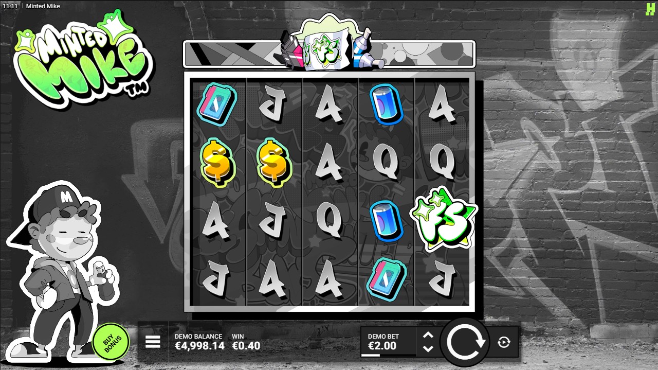 Minted Mike by Hacksaw Gaming — base game