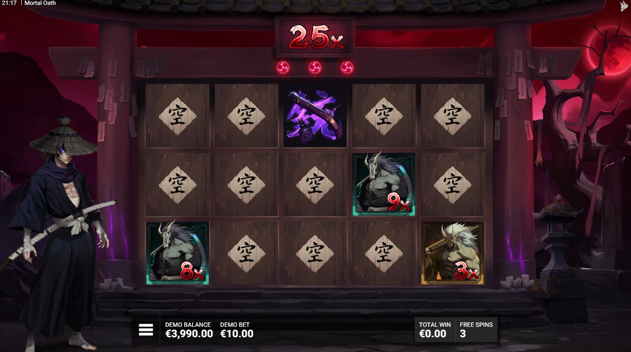 Mortal Oath free spins – escalating multipliers dark fantasy 10,000x max win, Hacksaw Gaming 96.38% RTP