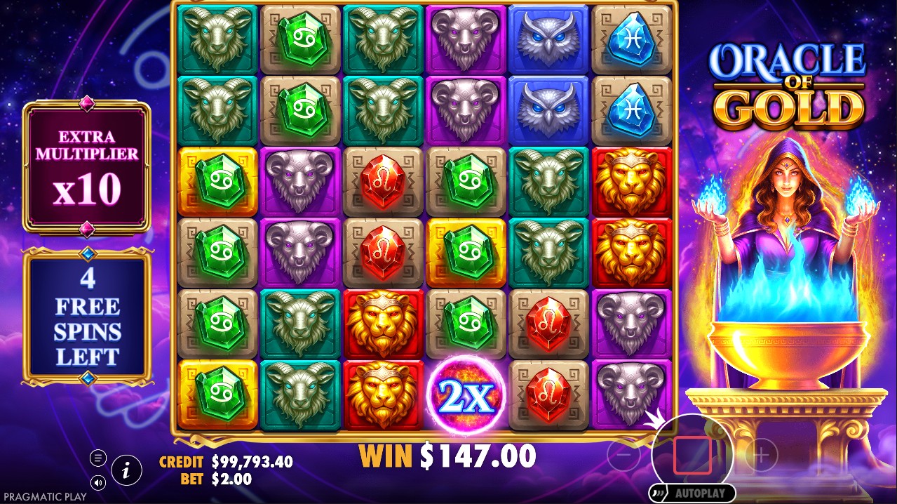 Oracle of Gold by Pragmatic Play – free spins multiplier bonus