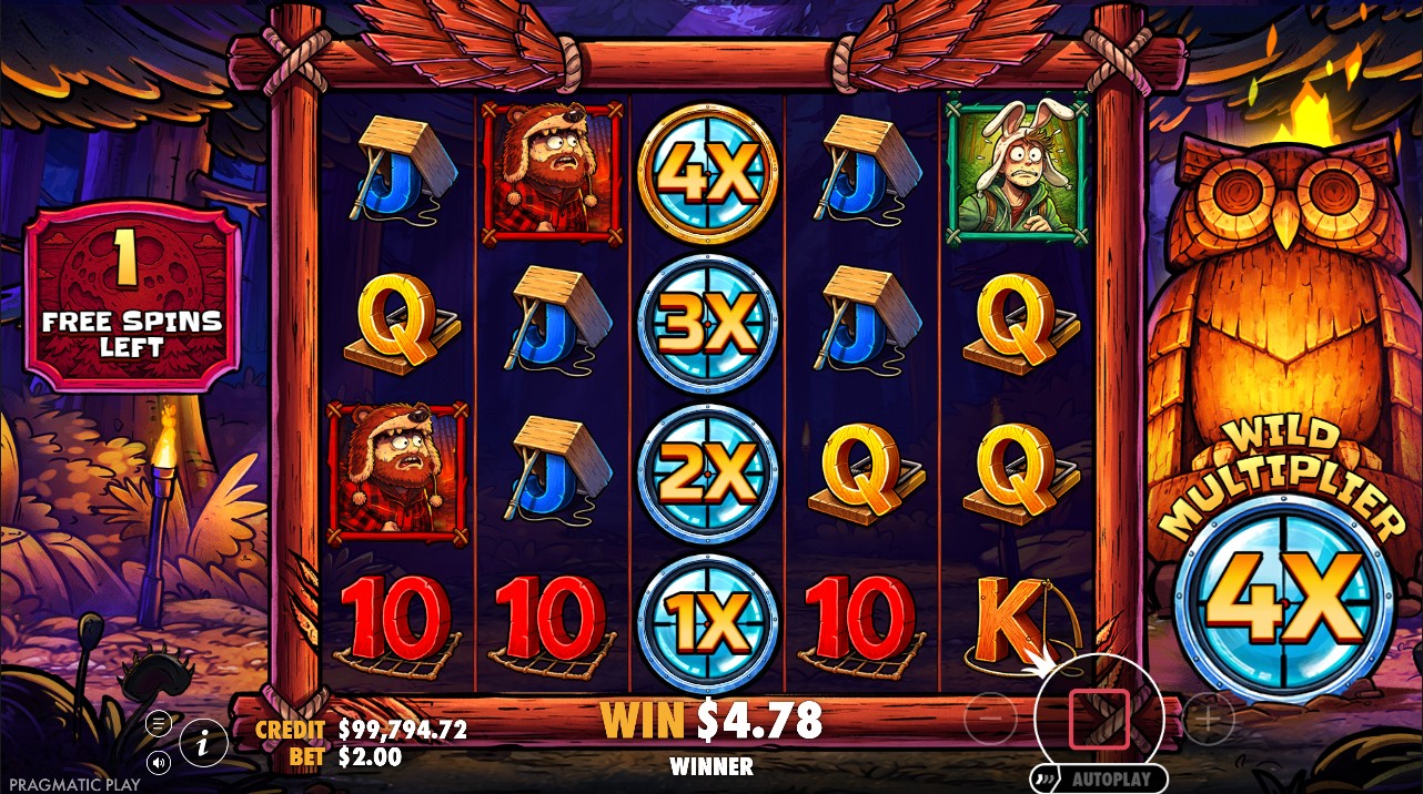 Out of the Woods by Pragmatic Play – 96.52% RTP Medium volatility 10,000x max win bonus round