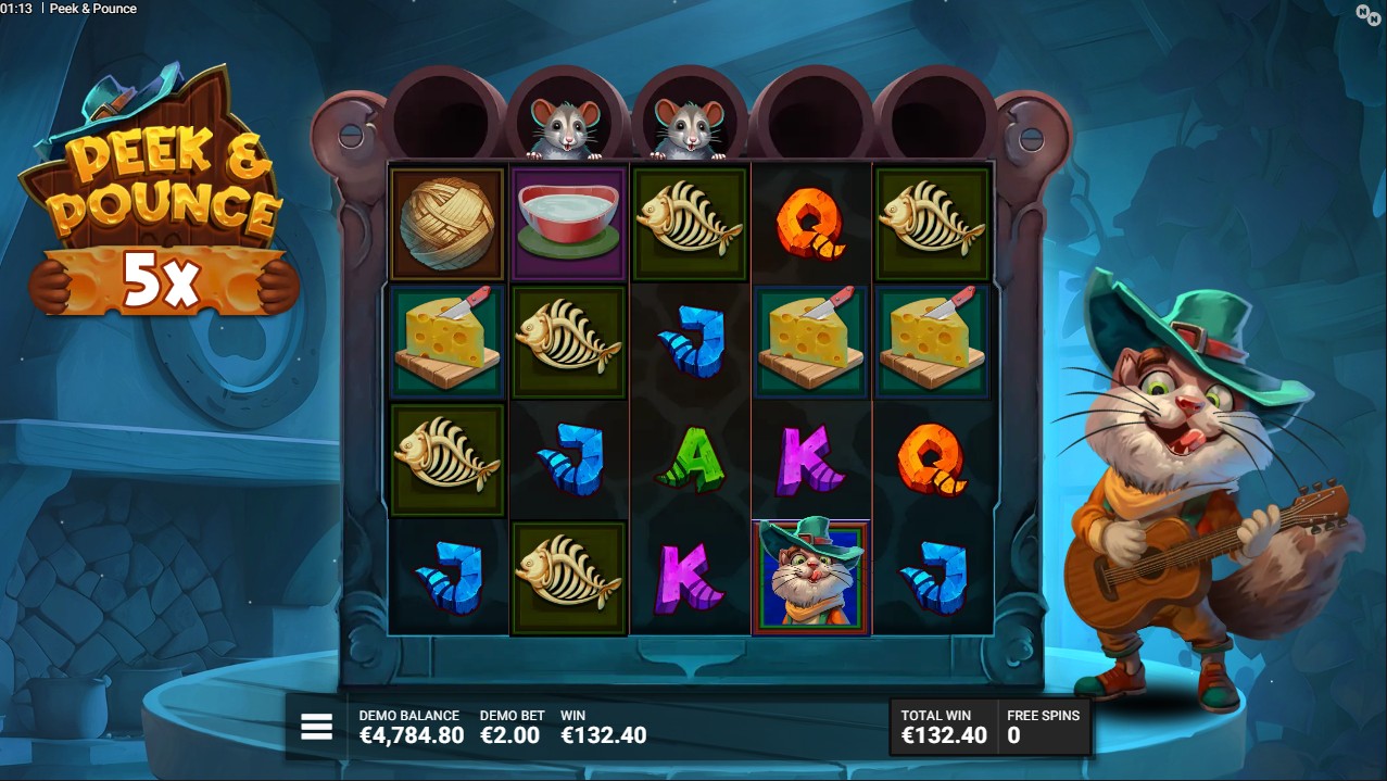 Peek & Pounce by Hacksaw Gaming &ndash; bonus round