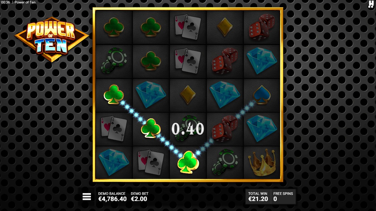 Power of Ten by Hacksaw Gaming – bonus round