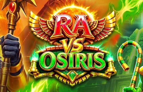 Ra vs Osiris by Pragmatic Play — 96.54% RTP, High volatility, 25,000x max win, dual-mode Egyptian slot