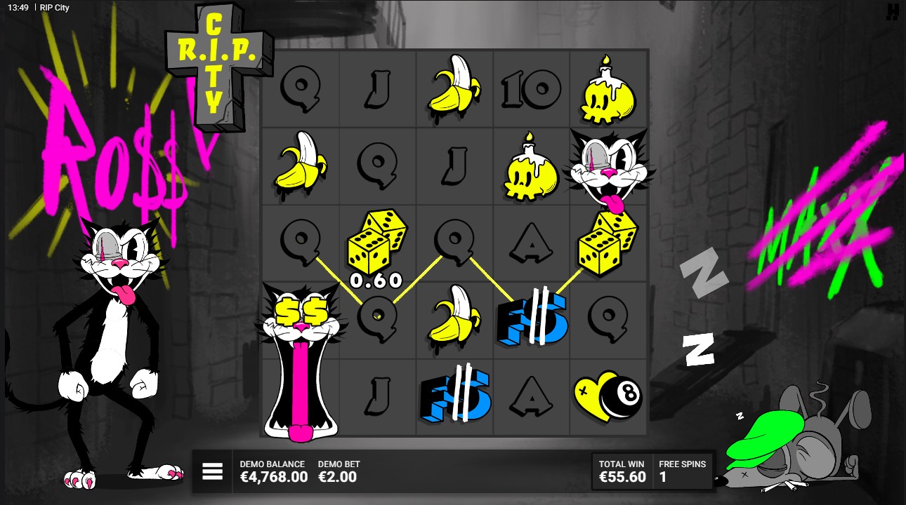 Rip City free spins – Hacksaw signature style 12,500x max win, Hacksaw Gaming 96.22% RTP