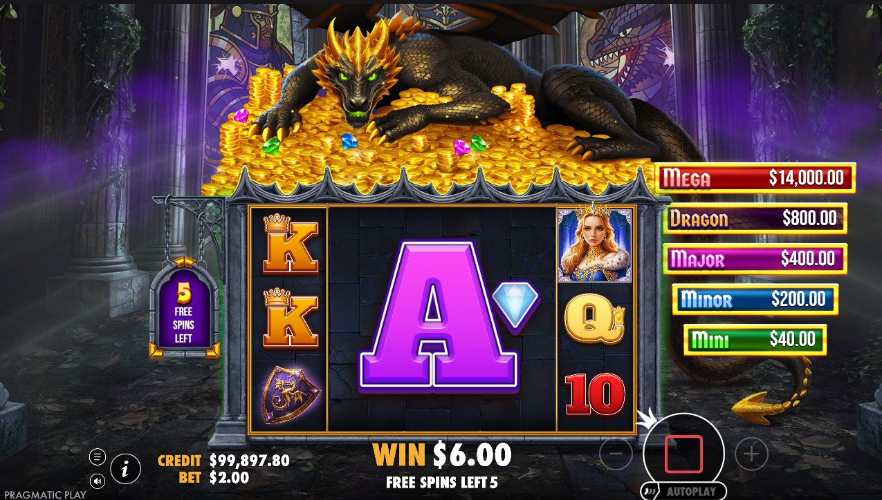 Sleeping Dragon Ultra Dark by Pragmatic Play – Money symbol respin bonus jackpot free spins