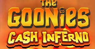 The Goonies Cash Inferno by Blueprint Gaming — 94% RTP, High volatility, 10,500x max win