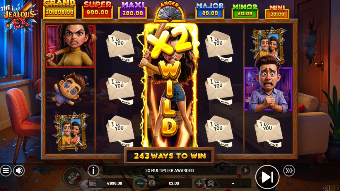 The Jealous Ex slot review base game