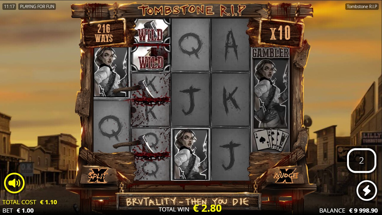 Tombstone RIP bonus – xNudge xBomb Wilds collision 300,000x max win, Nolimit City 96.08% RTP