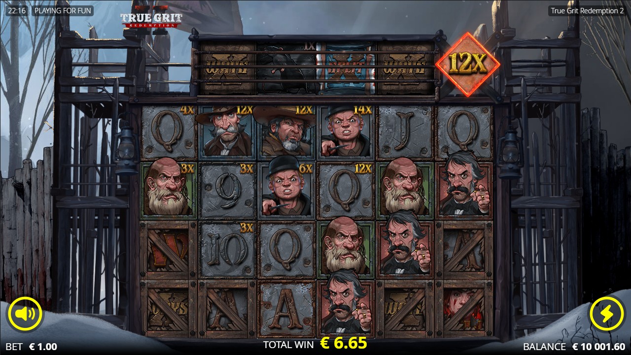 True Grit Redemption 2 by Nolimit City – base game