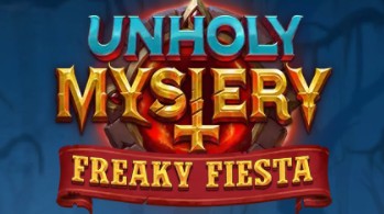 Unholy Mystery Freaky Fiesta by Just Slots — 96.35% RTP, High volatility, 5,000x max win