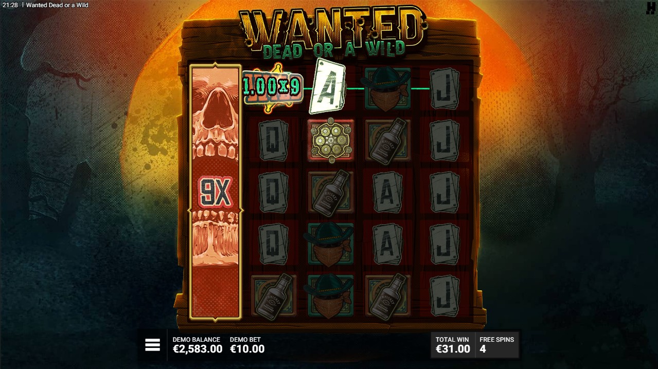 Wanted Dead or a Wild free spins – Wild West outlaw bonus 12,500x max win, Hacksaw Gaming 96.38% RTP