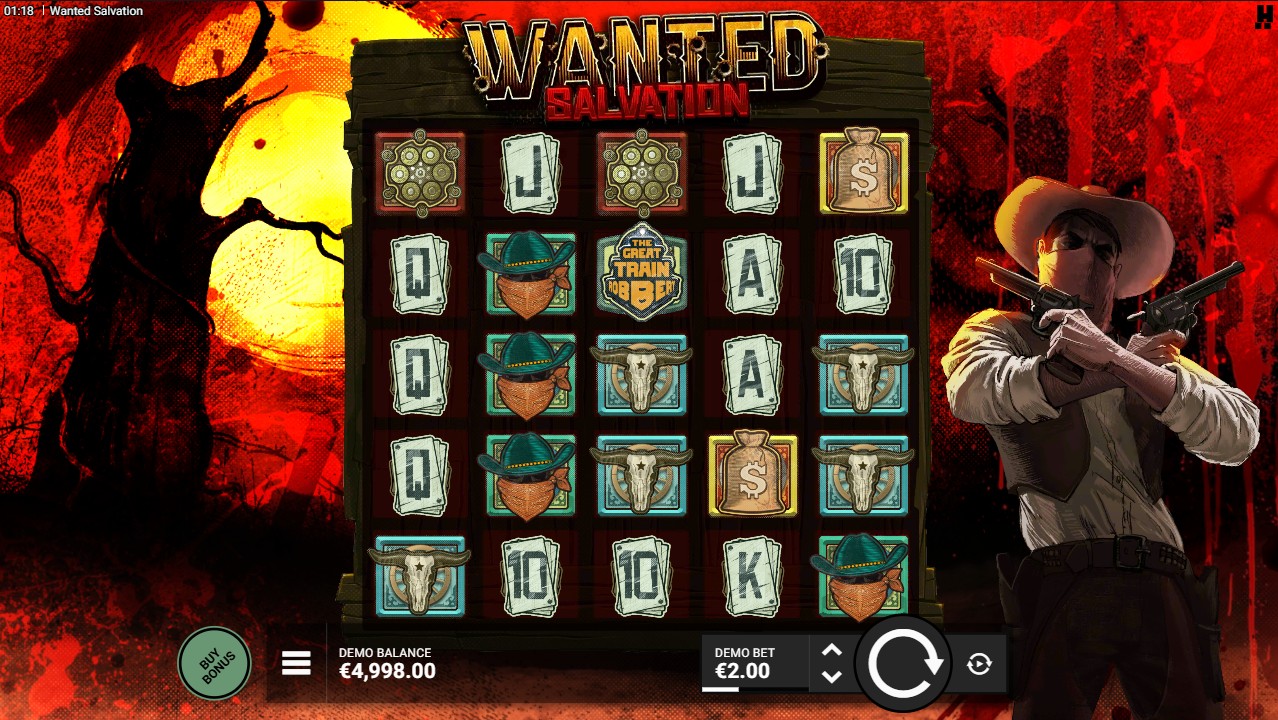 Wanted Salvation by Hacksaw Gaming – base game