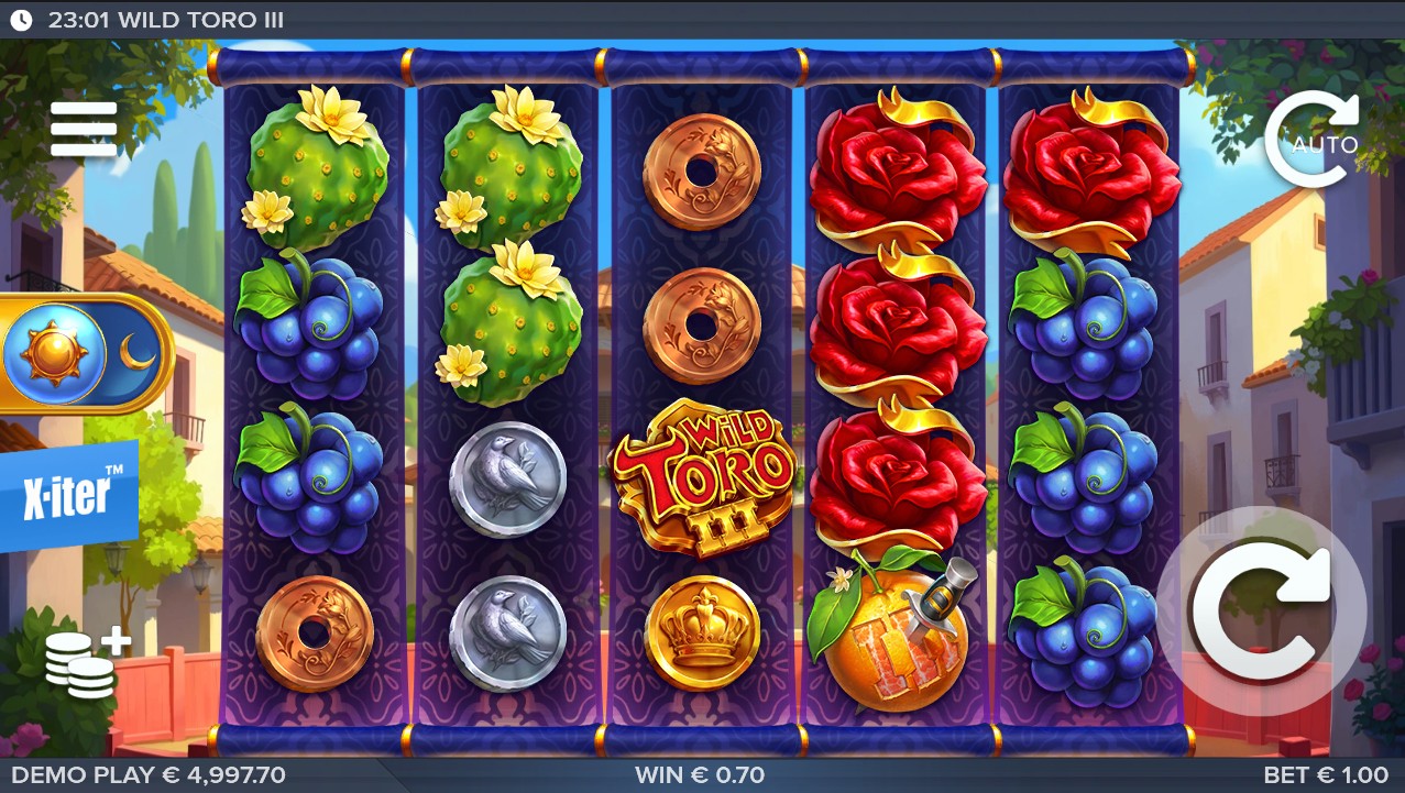 Wild Toro 3 by ELK Studios – base game