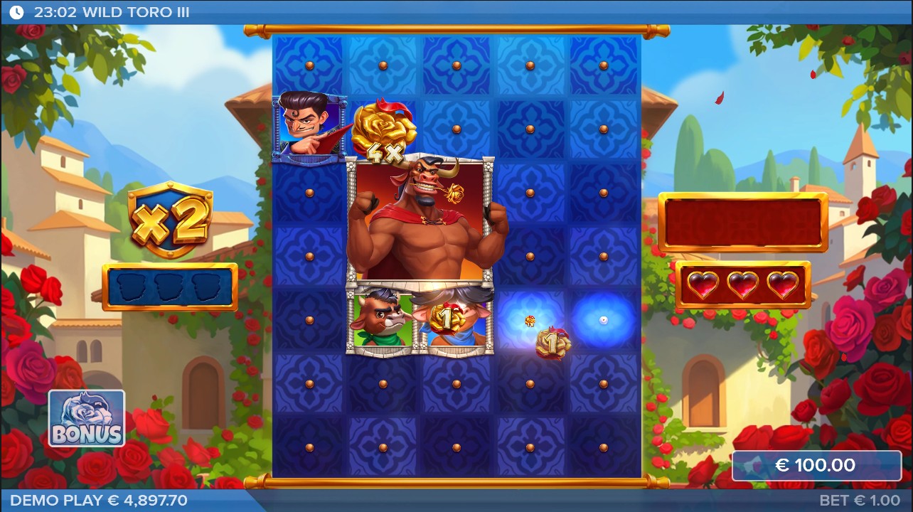 Wild Toro 3 by ELK Studios – bonus round