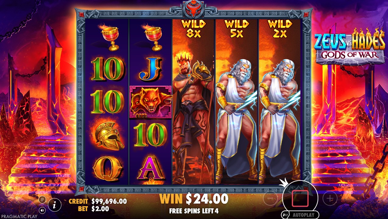 Zeus vs Hades Gods of War by Pragmatic Play – bonus feature