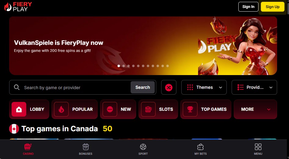 VulkanSpiele Casino homepage welcome bonus 450 percent 350 free spins