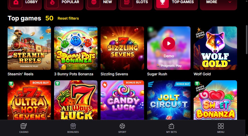 VulkanSpiele Casino game library 10000 slots 80 providers live dealer